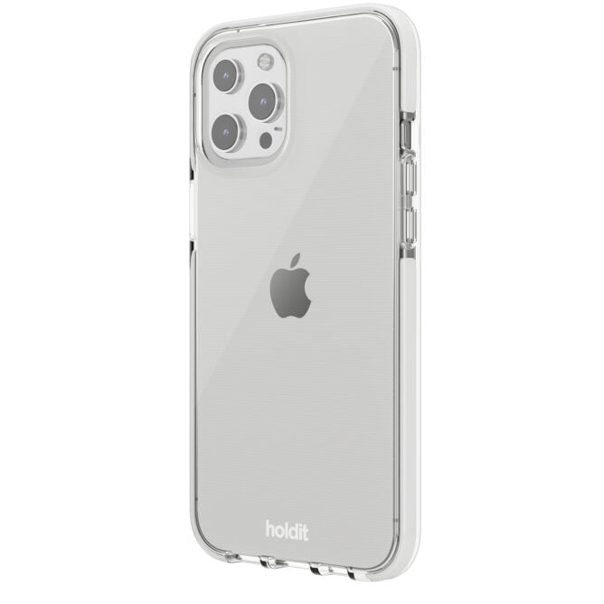HoldIt Backcover – für Apple iPhone 13 Pro Max, TPU, Weiss, kratzresistent
