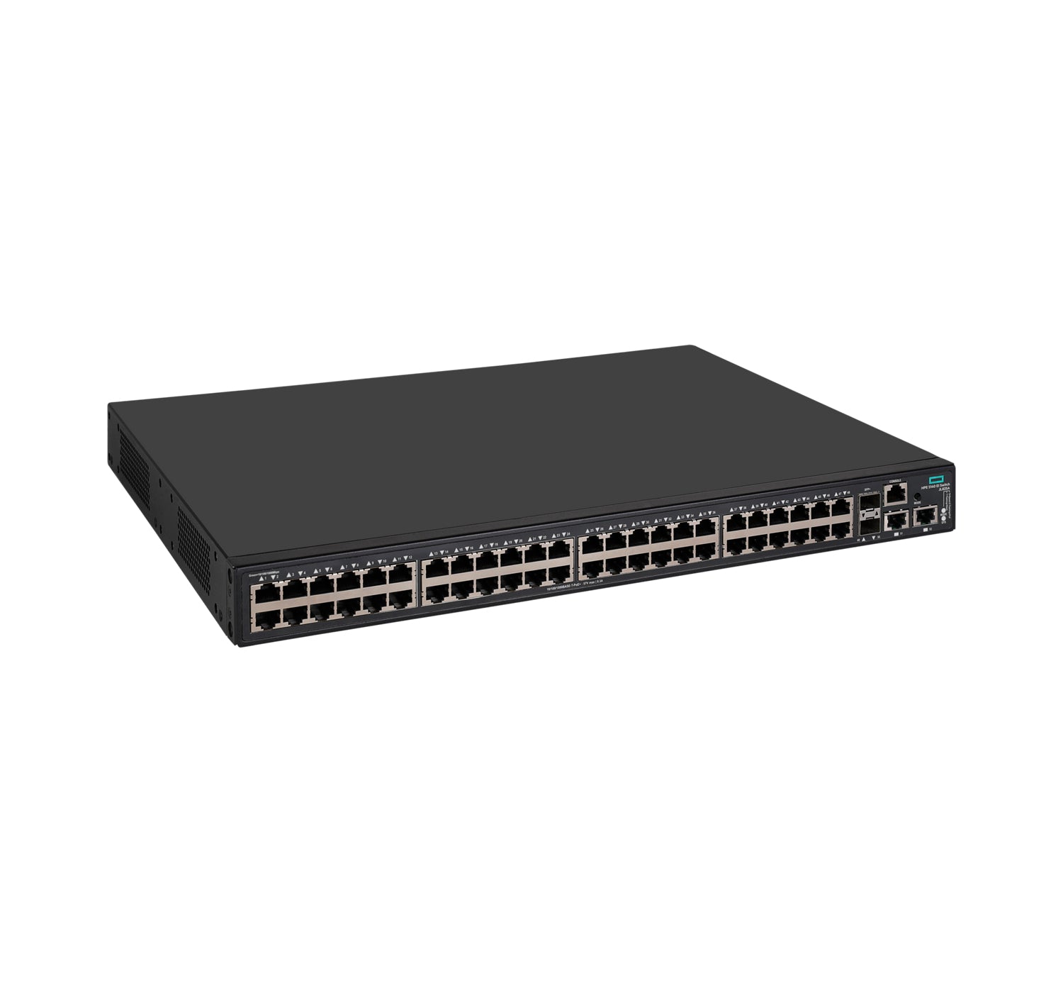 HPE 5140 – Managed Switch – 48×GbE, 2×10G SFP+, L3, PoE+ 370 W, 1U
