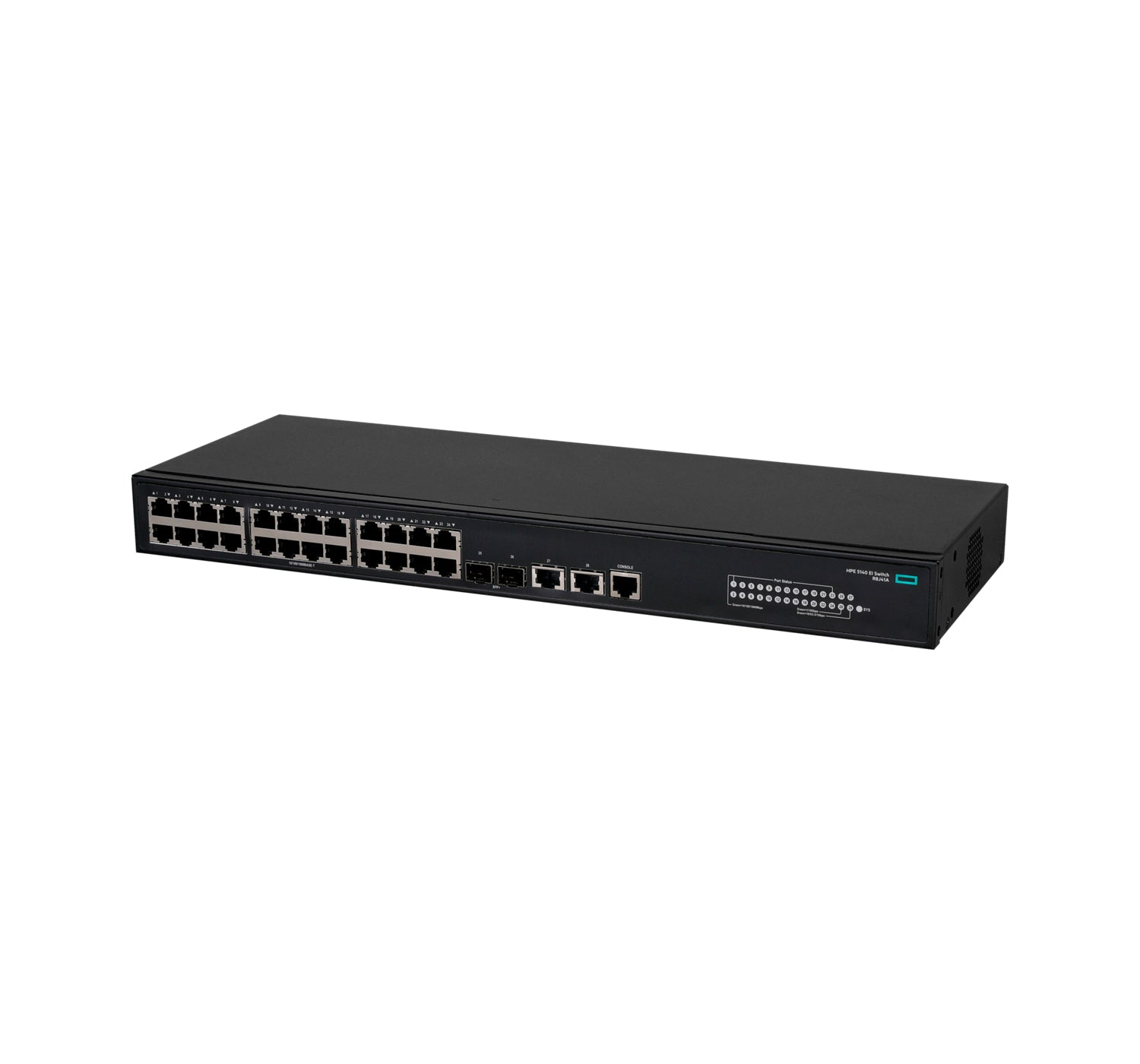 HPE 5140 24G 2SFP+2XGT EI S – Managed Switch – 24×GbE, 2×SFP+, L3, 1U