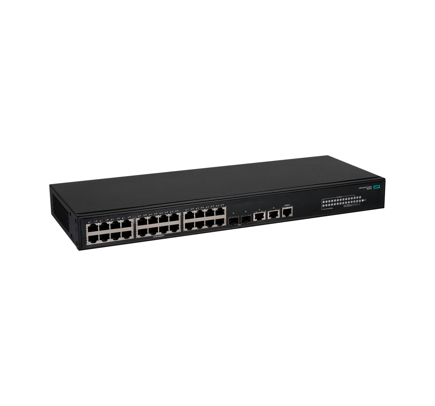 HPE 5140 24G 2SFP+2XGT EI S – Managed Switch – 24×GbE, 2×SFP+, L3, 1U