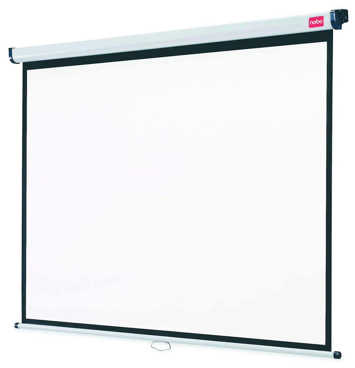 Nobo Rollo-Leinwand – 4:3, 175 × 132,5 cm, weiss