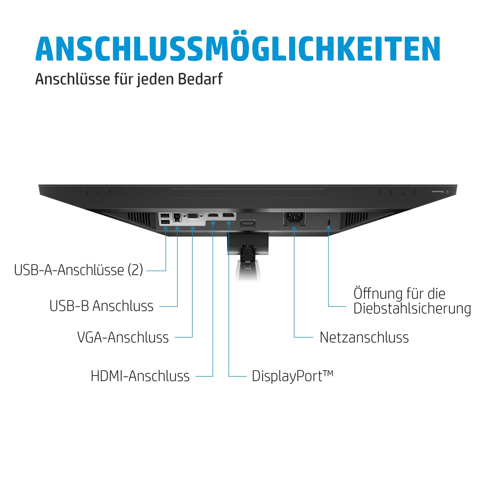 HP E24mv G4 – Monitor, 23,8" 1920 × 1080 (Full HD), IPS