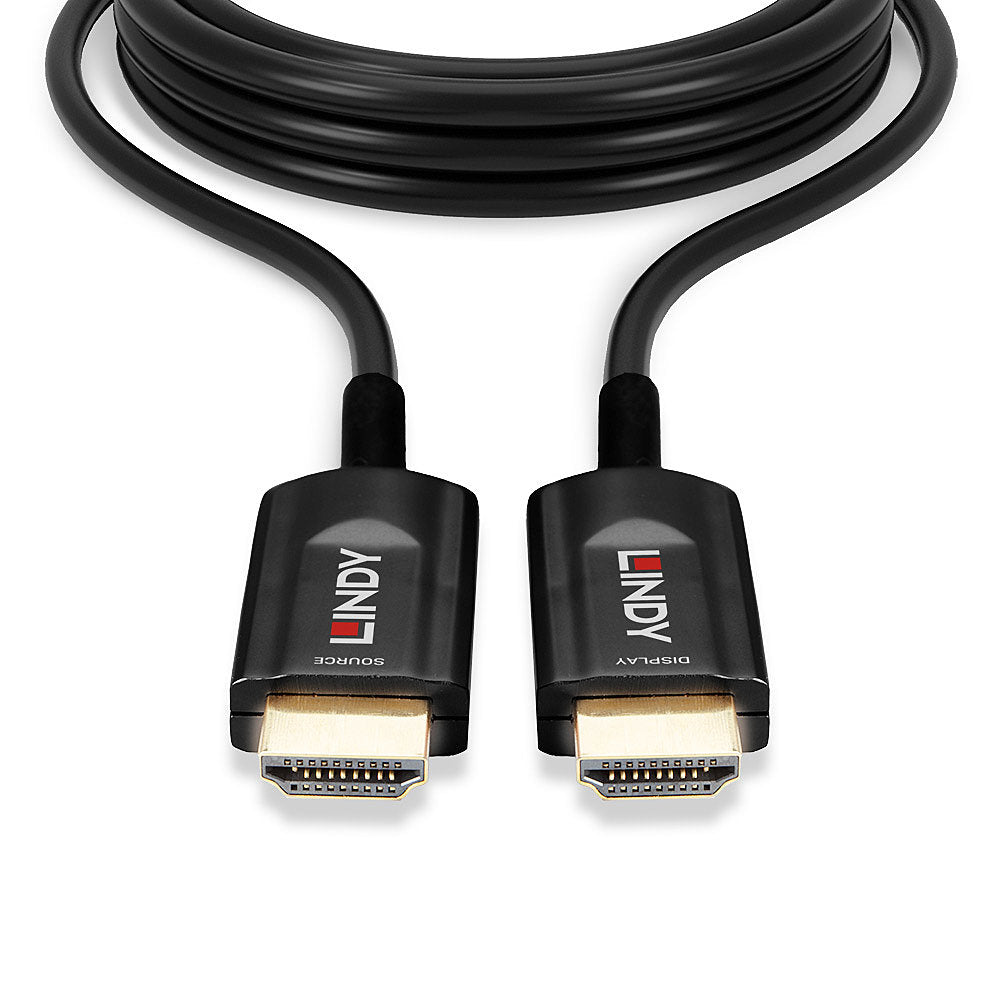 Lindy HDMI-Kabel, 15M Fibre Optic Hybrid Ultra