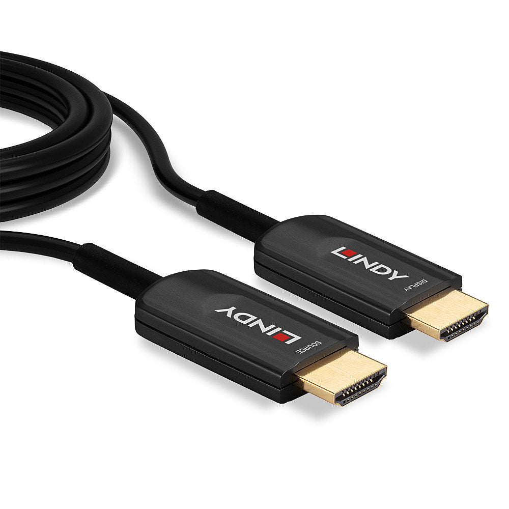 Lindy HDMI-Kabel, 15M Fibre Optic Hybrid Ultra