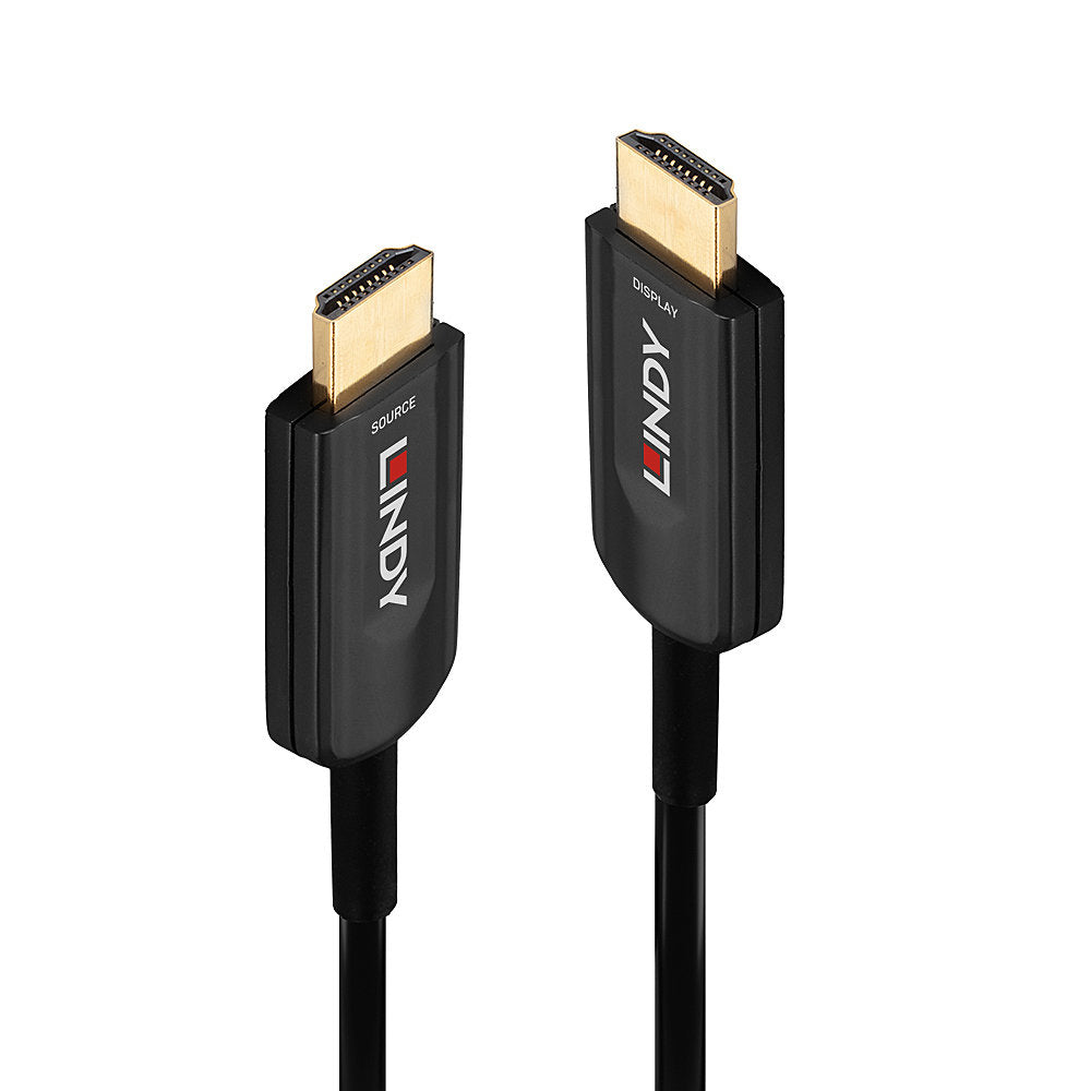 Lindy HDMI-Kabel, 15M Fibre Optic Hybrid Ultra