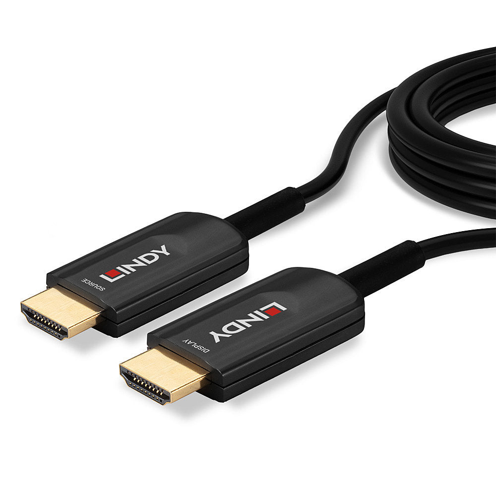 Lindy HDMI-Kabel, 15M Fibre Optic Hybrid Ultra