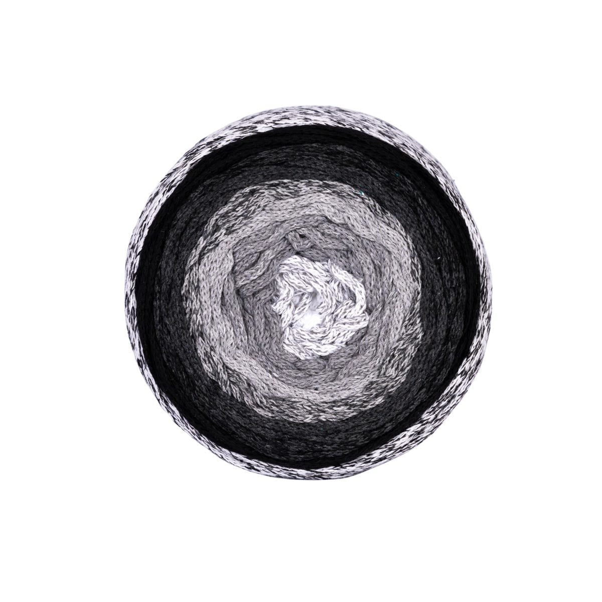 lalana Vivace Lipari Wolle Schwarz – 80% Baumwolle/20% andere Fasern, 250 g, 210 m, Nadel 8 mm, 1 Stk.