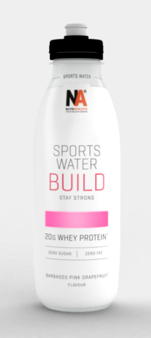 NutriAthletic – Sportgetränk Build, Grapefruit – 12 × 5 dl