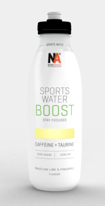 NUTRIATHLETIC Sportgetränk, Ananas, zuckerfrei, koffeinhaltig – 12 × 5 dl
