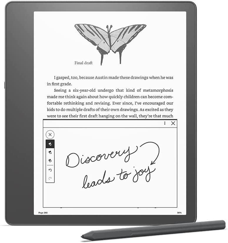Amazon Kindle Scribe Grau – 10,2" E Paper, 16 GB, mit Stylus