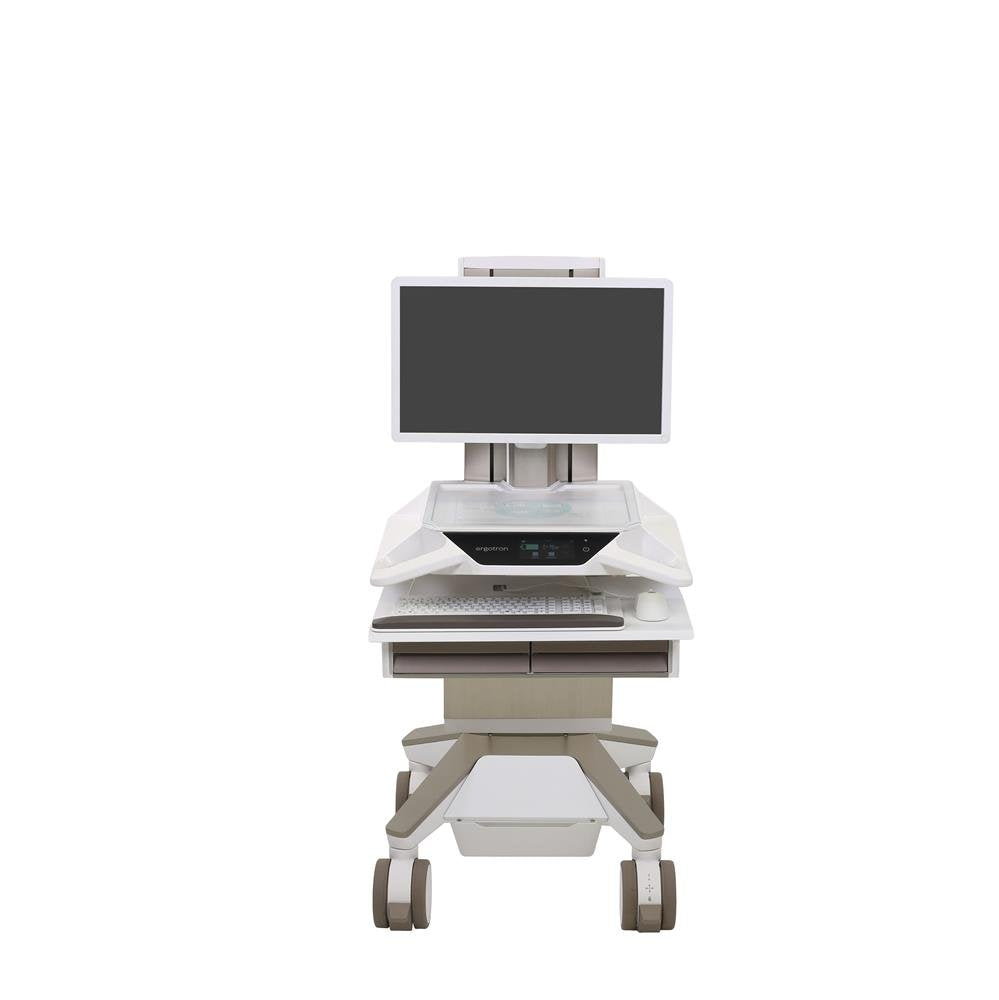Ergotron CareFit Pro IT-/Medizin-Fahrwagen – elektrisch höhenverstellbar