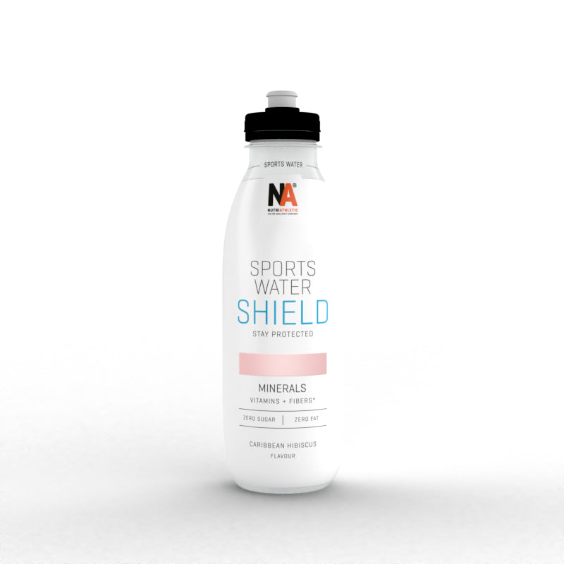 NutriAthletic – Sportgetränk, Hibiskus, zuckerfrei – 12 × 5 dl