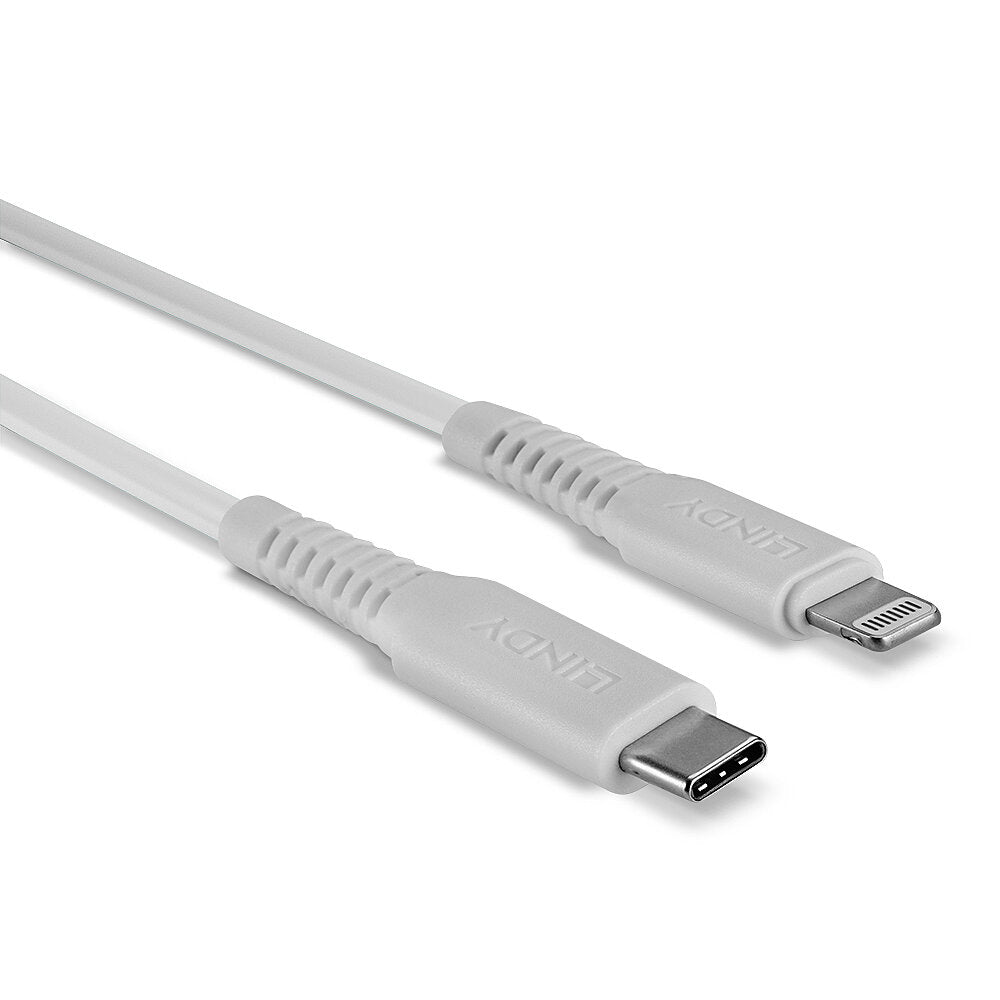 Lindy Kabel – USB‑C auf Lightning 3 m, Weiss