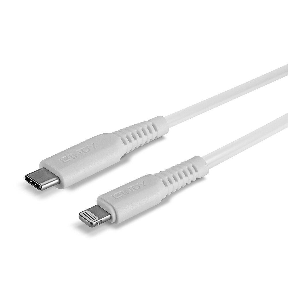 Lindy Kabel – USB‑C auf Lightning 3 m, Weiss