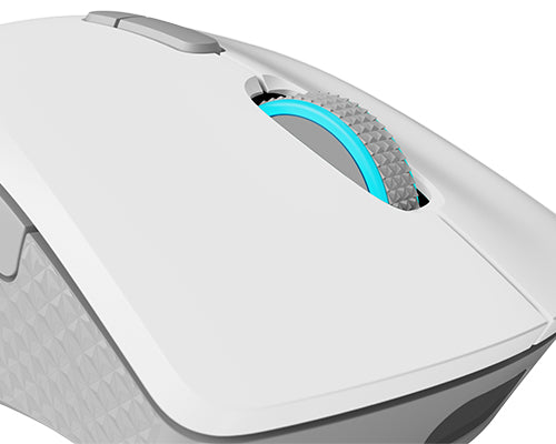Lenovo Legion M600 – Gaming-Maus – Kabellos (Bluetooth/2,4 GHz), 16000 DPI, RGB-Beleuchtung, Grün, Weiss