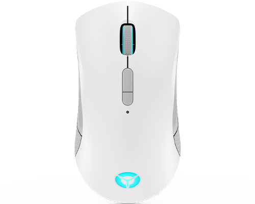 Lenovo Legion M600 – Gaming-Maus – Kabellos (Bluetooth/2,4 GHz), 16000 DPI, RGB-Beleuchtung, Grün, Weiss