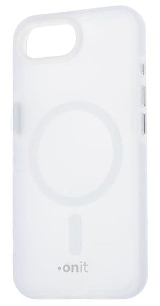 ONIT Mill.Std. Backcover – für Apple iPhone 16e, MagSafe, PC+TPE+TPU, Weiss matt, bis 3 m Sturzsicher