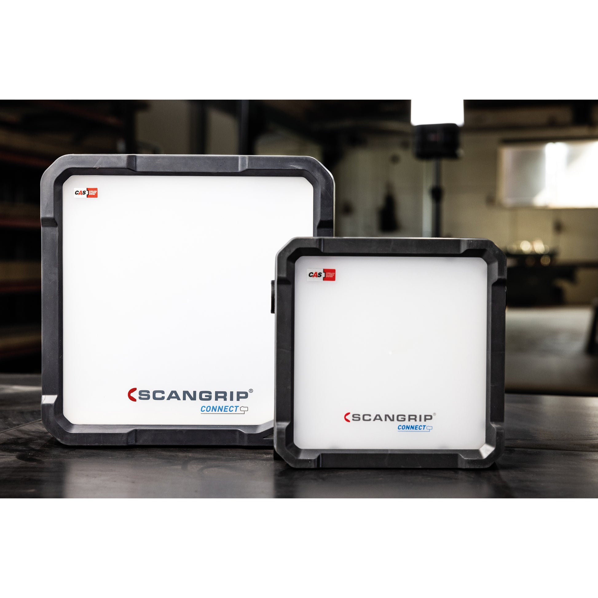 SCANGRIP Akku-Leuchte Vega 4 Connect – 4000 lm, 40 W, 6000 K, dimmbar, IP54, schwarz
