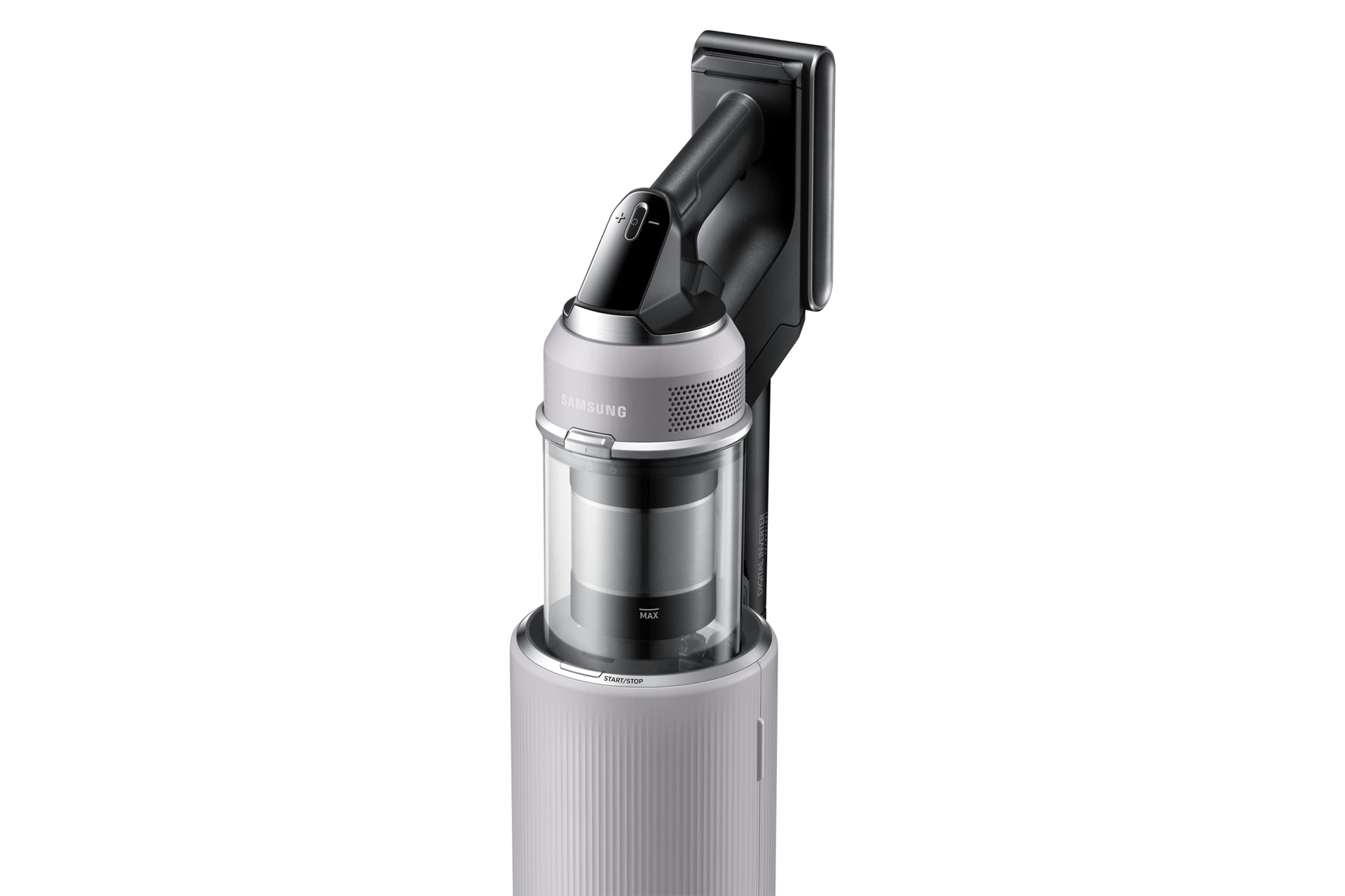 Samsung Akkustaubsauger AI Jet Lite Complete, 2-in-1, mit Absaugstation – 60 min, 280 AW, Behälter 0,5 l