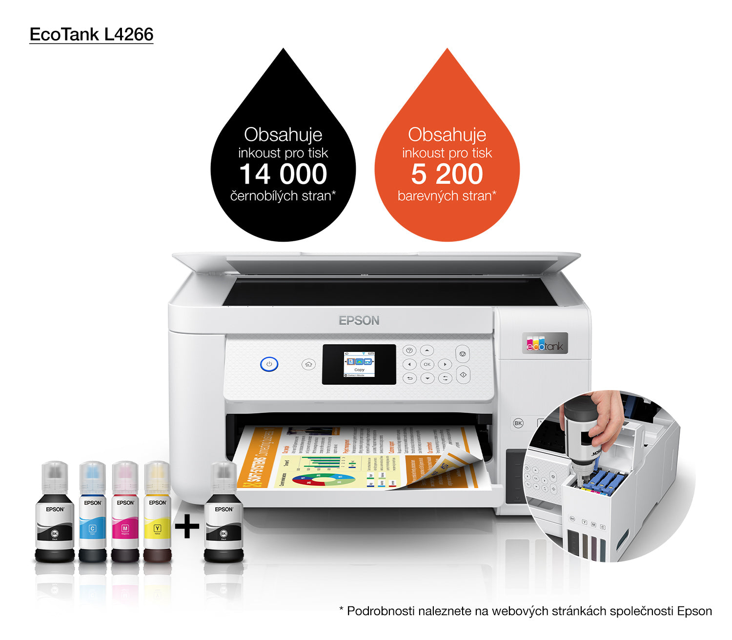 Epson EcoTank L4266 – A4, Farbdruck
