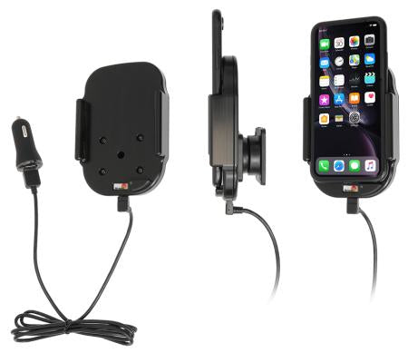 Brodit Qi Wireless Aktive Halterung – Auto-Ladehalterung – Qi – Klemmhalterung – Schwarz