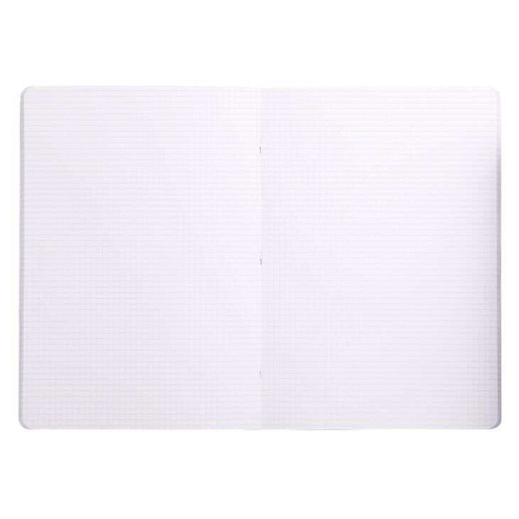 Clairefontaine Notizheft – 240 × 320 mm – 5 mm kariert – 60 Blatt – 90 g/m² – Softcover, mehrfarbig, PEFC