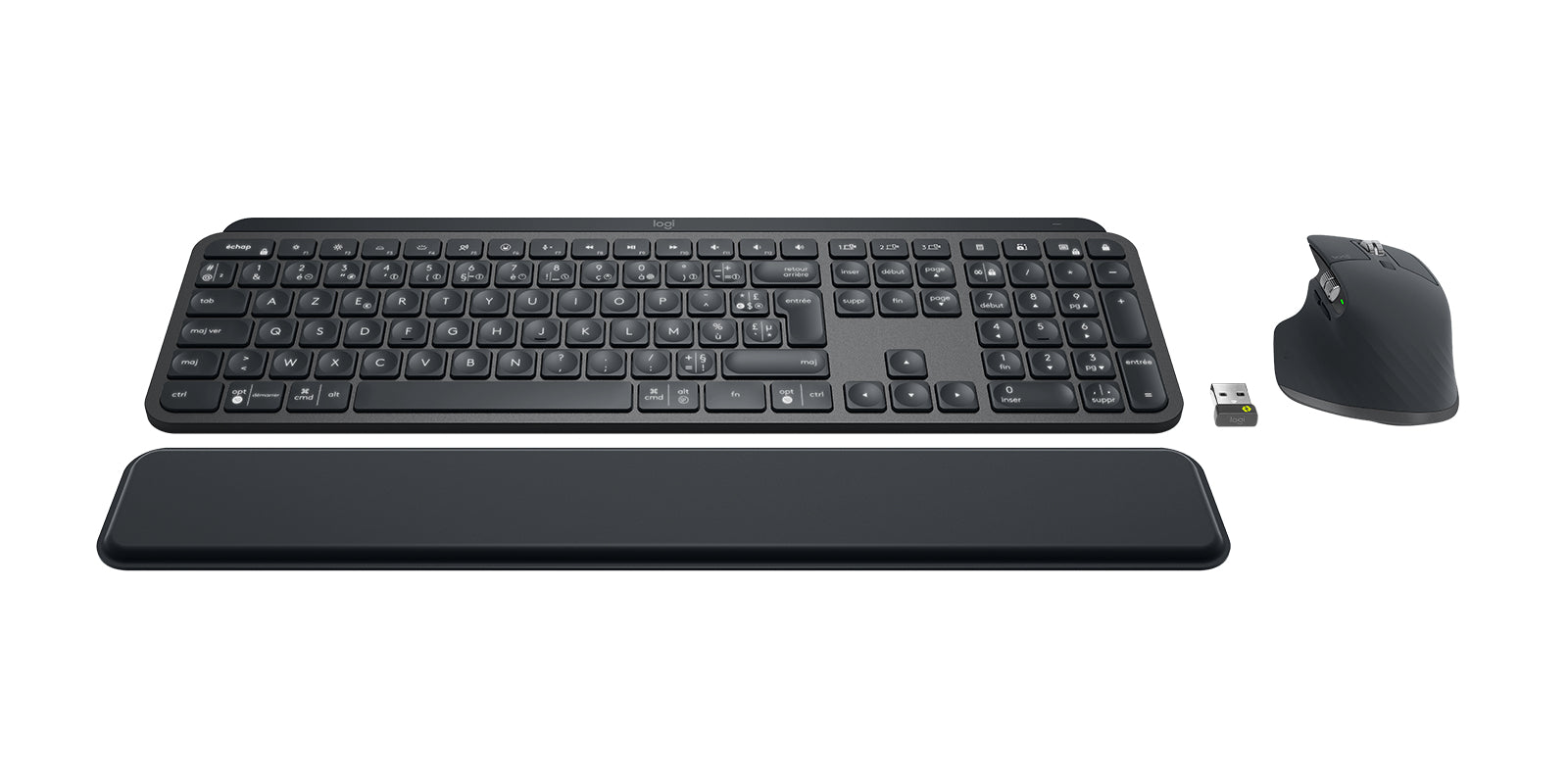Logitech MX Keys for Business – Tastatur, FR-Layout (FR), Graphit