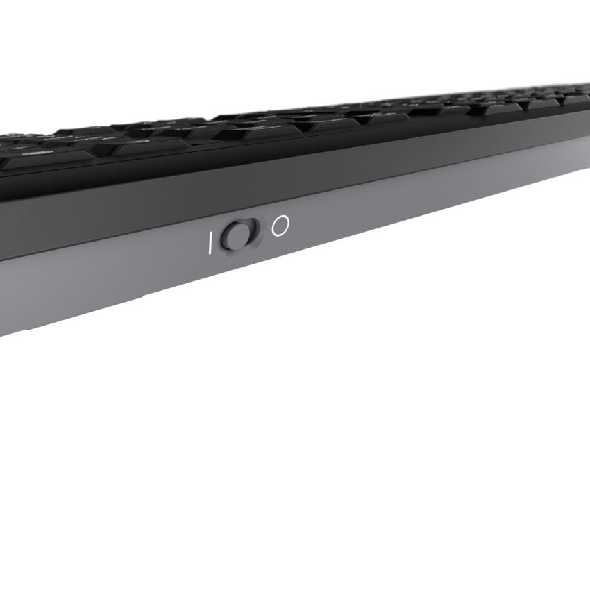 CHERRY Stream Wireless – Tastatur, kabellos (2,4 GHz) & kabelgebunden (USB-A), QWERTZ (Tschechisch)
