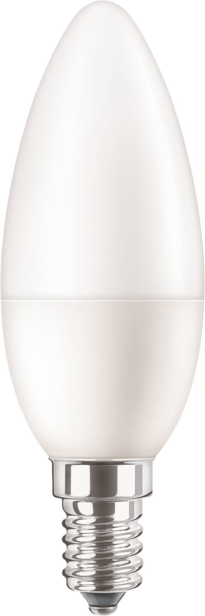 Philips Leuchtmittel E14 Kerze (B35) – Warmweiss 2700 K, 250 lm, 2,8 W – 1 Stk.