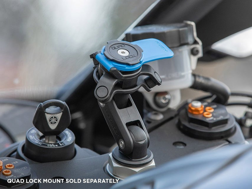 Quad Lock QLA-VDM – Fahrrad-/Motorrad-Halterung – Vibrationsdämpfer, Lenker, für Quad Lock Hüllen – Schwarz