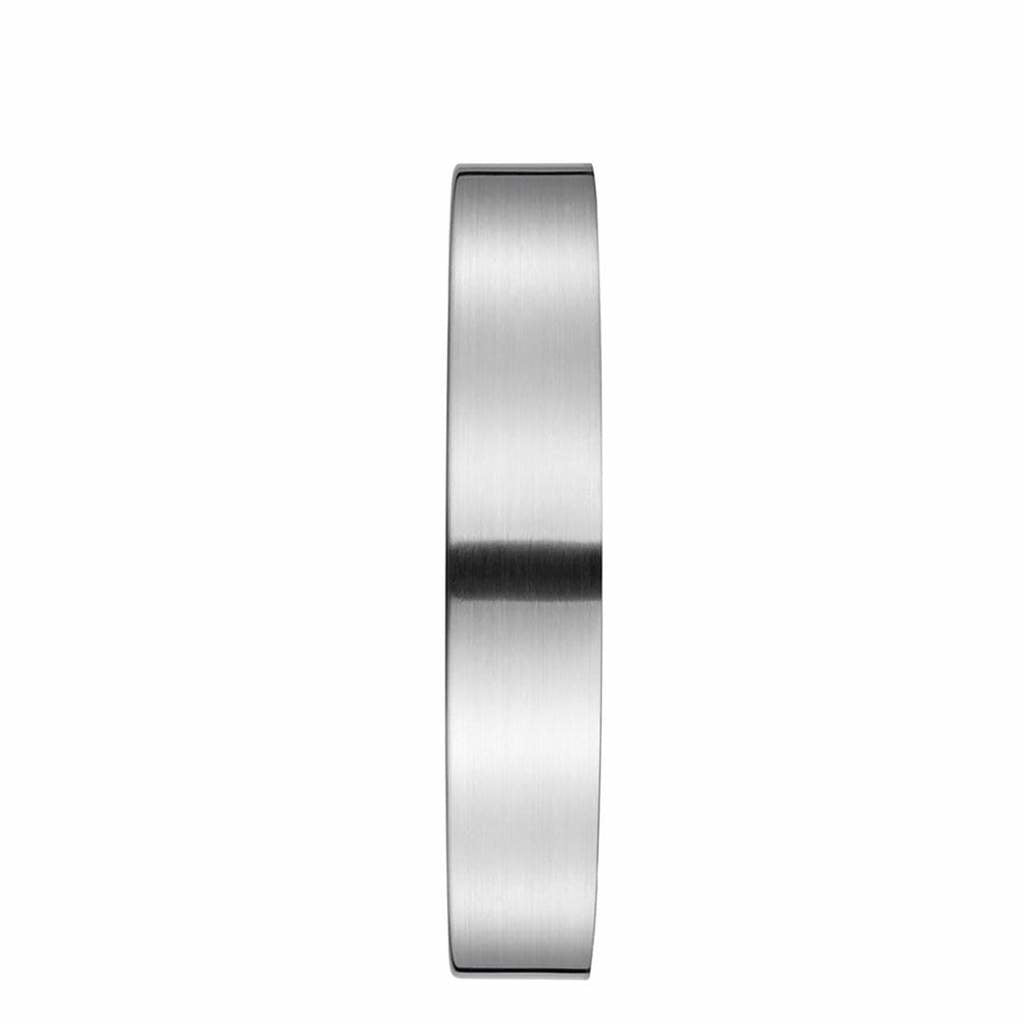 Mondaine A990.16SB Wanduhr – Analog, Lautlos, Ø 25 cm, Silber, Aluminium