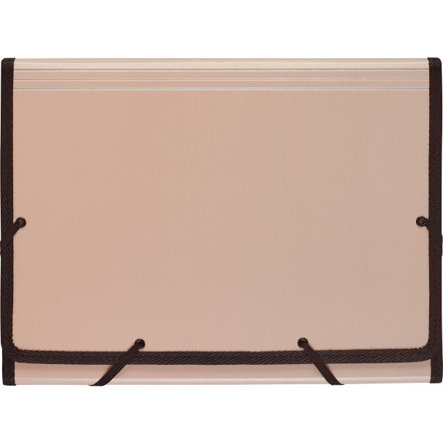 Kolma Sammelmappe, für A4, Kunststoff, rosegold, mit Gummizug