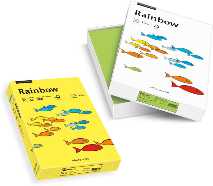 Scaldia Kopierpapier – A4, 80 g/m², intensivgelb – für Inkjet, Laser, Kopierer – FSC – 500 Blatt