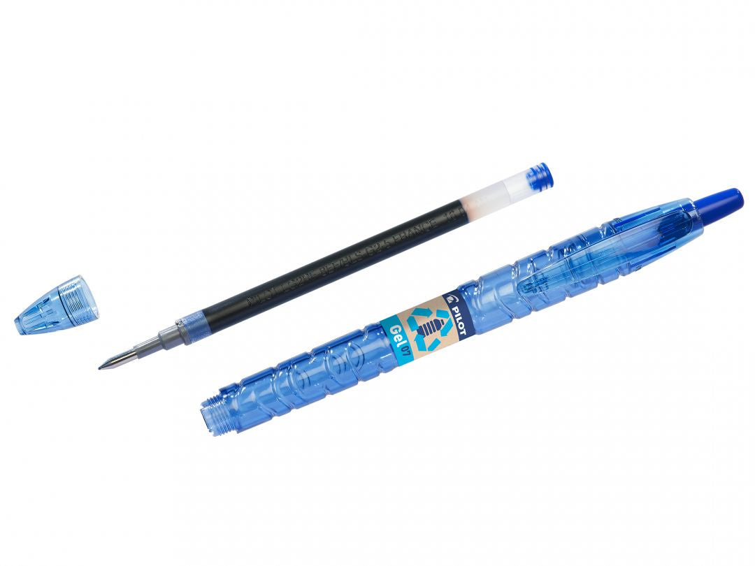 Pilot B2P BeGreen Gelschreiber – blau, 0,7 mm, Druck, nachfüllbar