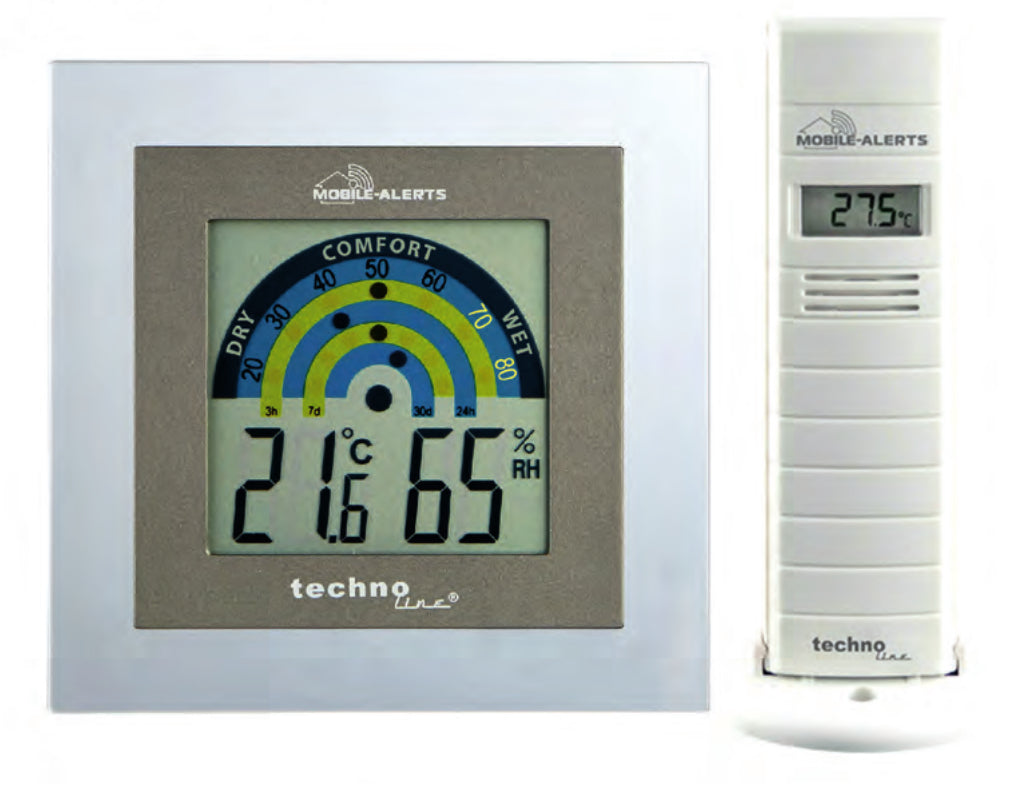 Technoline Mobile Alerts MA 10260 – Sensor – Temperatur, Feuchte – für MA 10200, MA 10230, MA 10250