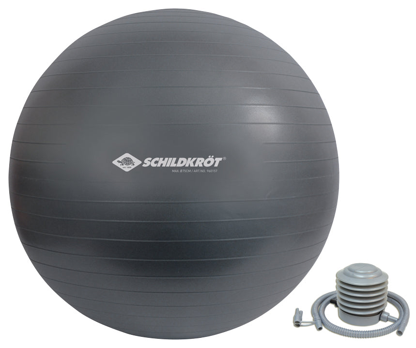 Schildkröt Fitness Sitzball – Anthrazit, Ø 75 cm, bis 120 kg