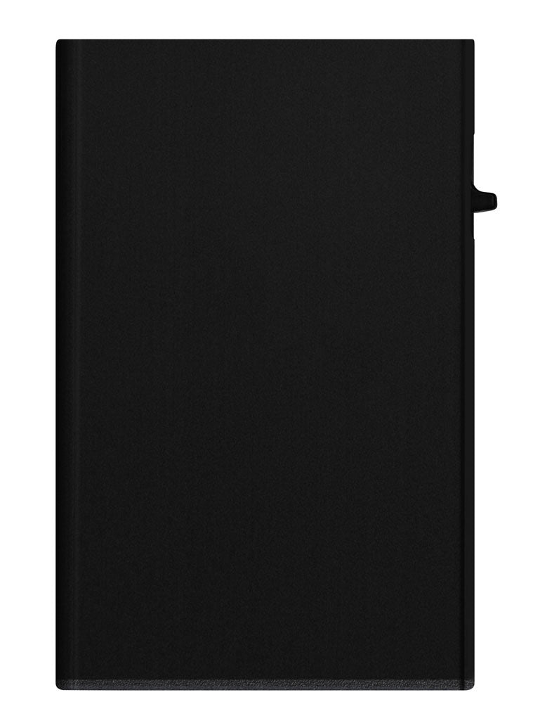 TRU VIRTU Kartenetui – RFID-Schutz – 65×99×9 mm – Aluminium – Schwarz
