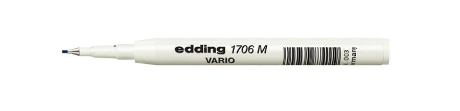 Edding Fineliner-Patrone 1706 M Vario – blau, 0,5 mm, geruchsarm