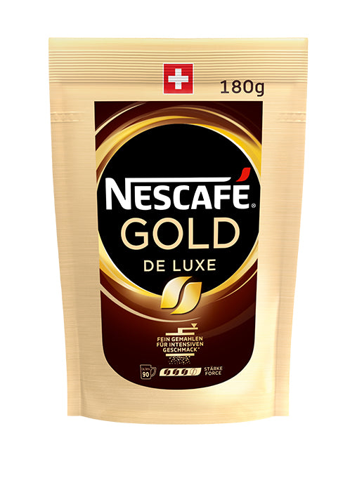 Nescafé Gold De Luxe – Instantgetränk – Café Crème, mittel, 180 g