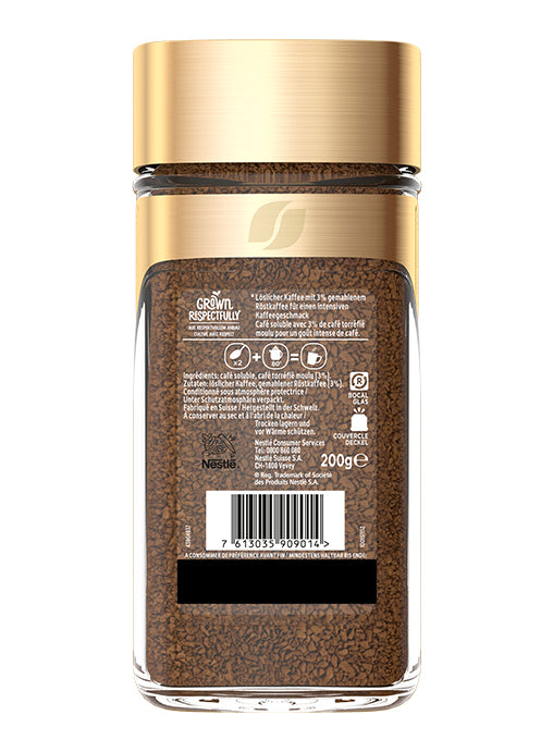 Nescafé Gold DeLuxe – Instantgetränk – Café Crème, 200 g