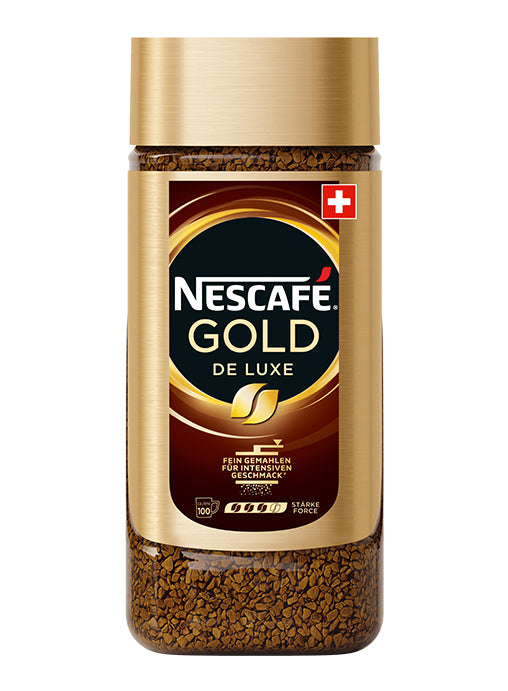 Nescafé Gold DeLuxe – Instantgetränk – Café Crème, 200 g