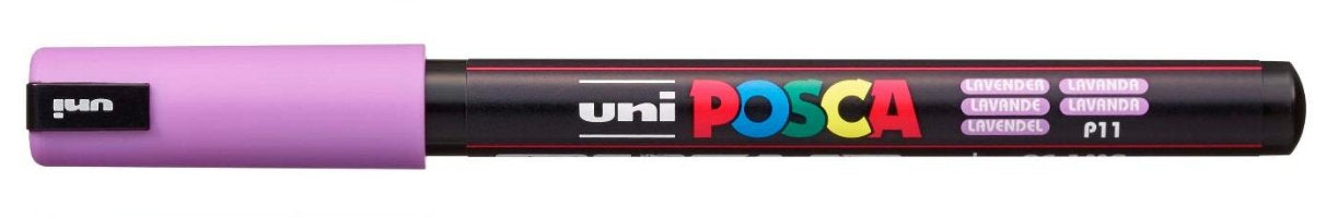 Uni-Ball Fineliner 0,7 mm – Lavendel – wasserfest