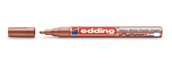 Edding Paint Marker für Permanent-Marker – Kupfer Metallic