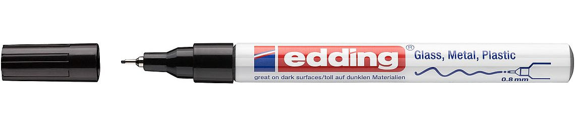 Edding Paint-Marker – Schwarz