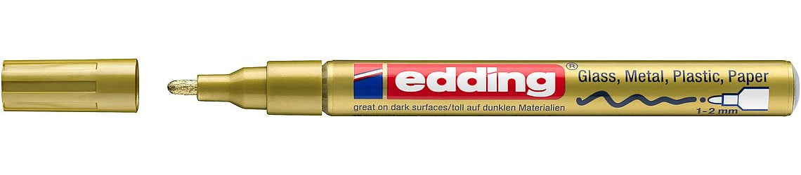 Edding Paint Marker 751 – gold metallic