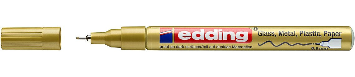 Edding Paint Marker – gold metallic