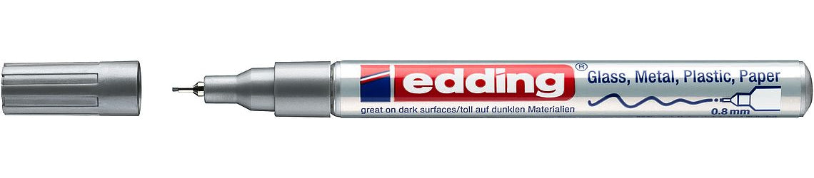Edding Paint-Marker – silber metallic