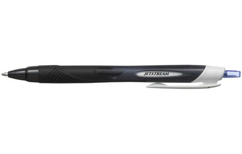 Uni-Ball Jetstream Sport – Tintenroller, dokumentenecht, Druckmechanik, 0,45 mm, blau