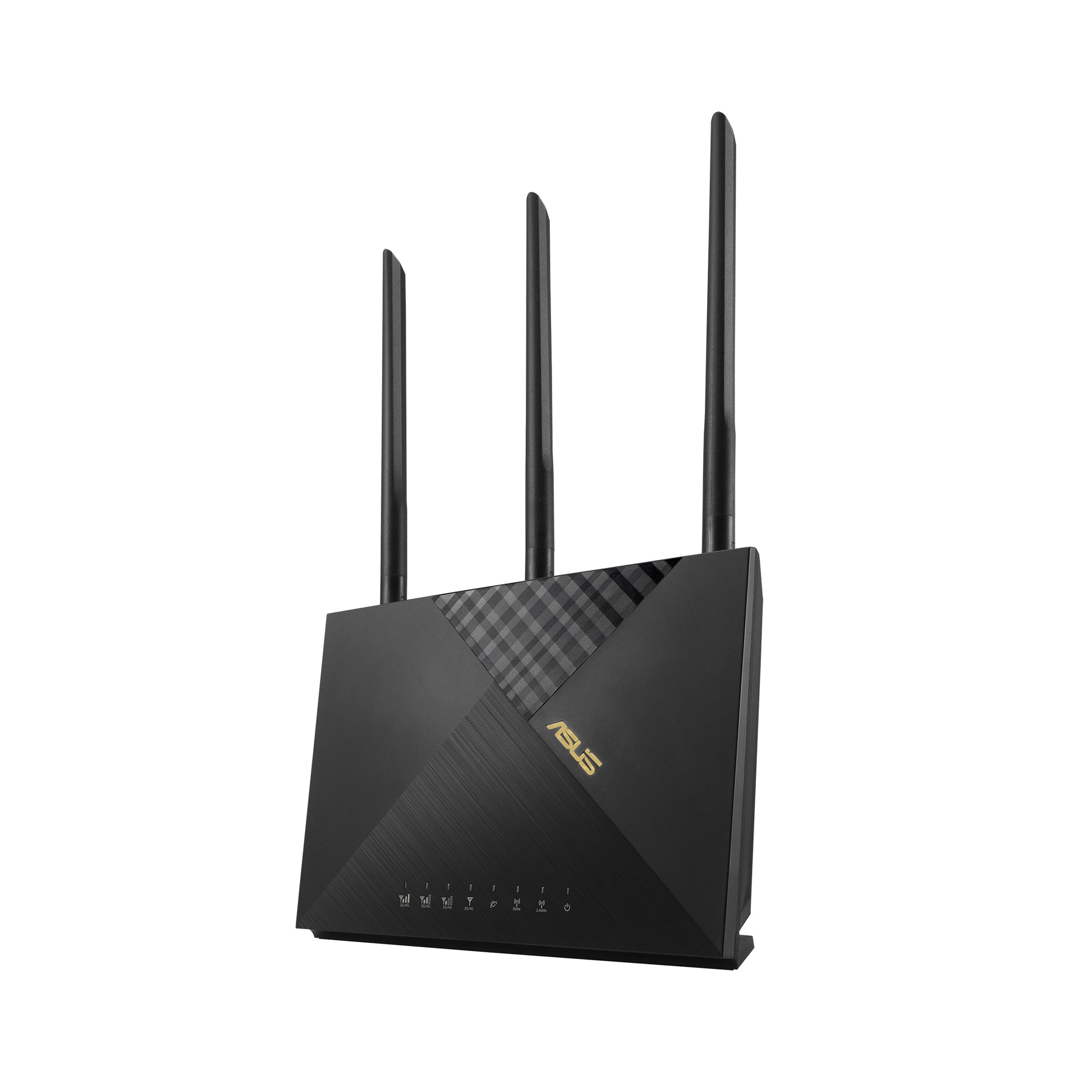 ASUS 4G-Router, Wi-Fi 6, Dual-Band (2,4/5 GHz), 1201 Mbit/s, 5× GbE, Nano-SIM, Schwarz