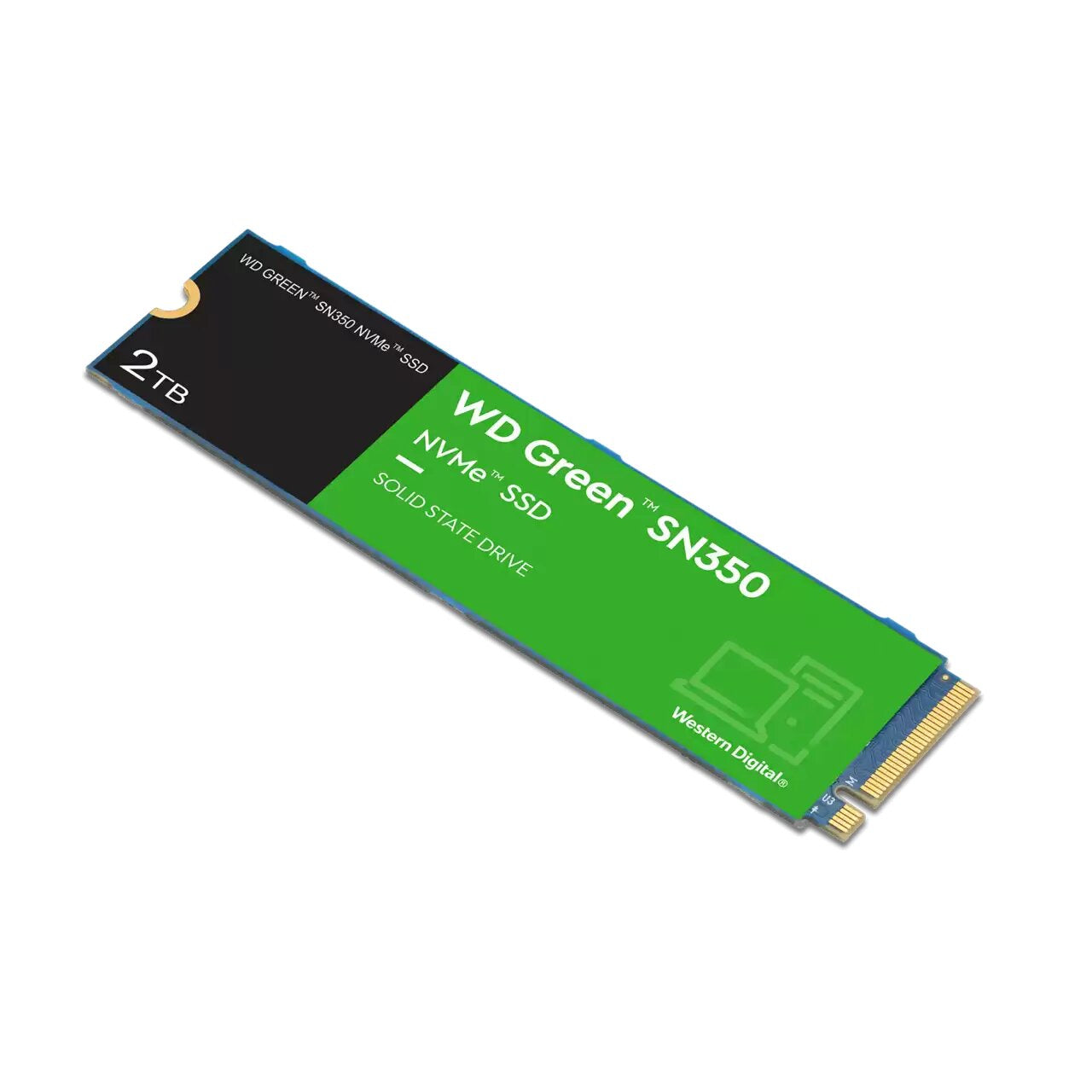 Western Digital Green WDS200T3G0C 2 TB – M.2 2280, PCIe NVMe, 3200/3000 MB/s